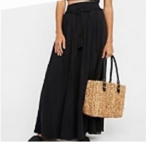 Free People Wide Leg Pant/ Skirt Overlay NWT - Picture 2 of 12